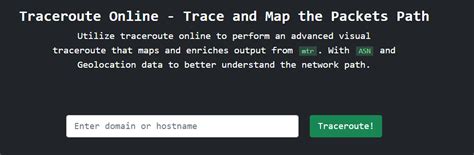 traceroute online.